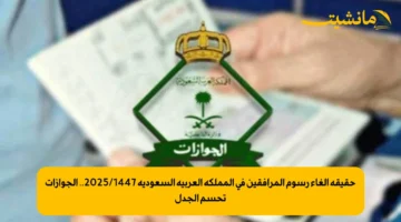 حقيقة إلغاء رسوم المرافقين في المملكة العربية السعودية 2025/1447.. الجوازات تحسم الجدل